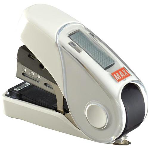 マックス ホッチキス サクリフラット3 ホワイト 32枚綴じ