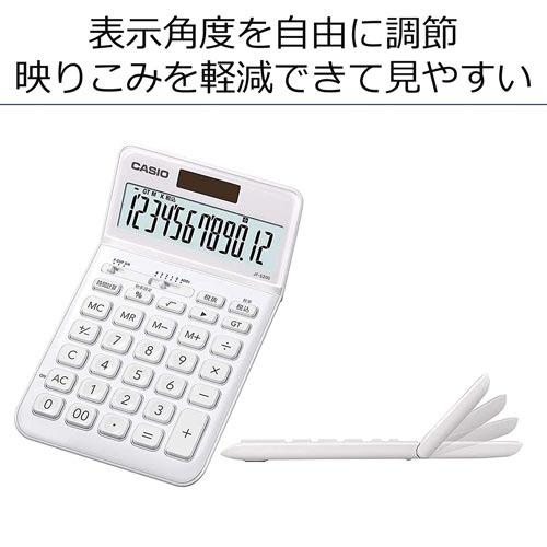 CASIO カシオ計算機 スタイリッシュ電卓 JF−S200−WE CASIO カシオ計算機 スタイリッシュ電卓 JF−S200−WE