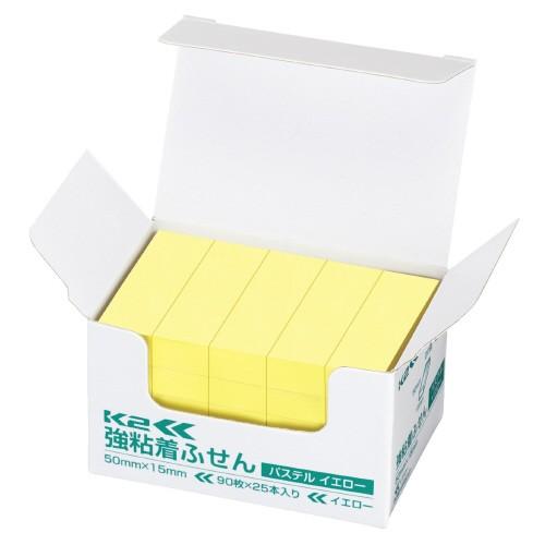 KOKUYO（コクヨ） 付箋 強粘着ふせんK2 50×15 25本 ミニサイズ