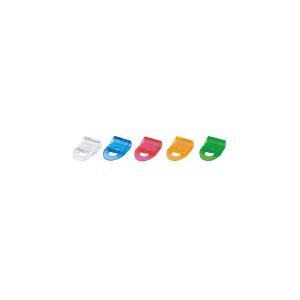 Q クリア「オーダー品」 OHTO（オート） スーパークリップ クリア 38個入 クリアカラー5色