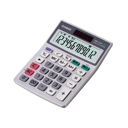 CASIO（カシオ） カシオ計算機 ミニジャスト型電卓 MW−12GT−N