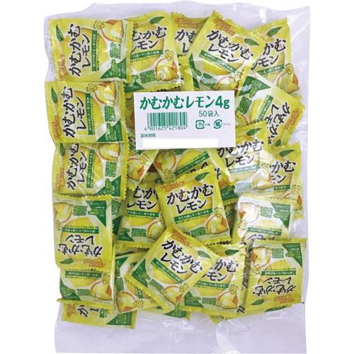 三菱食品 ＃ お茶菓子 ＃かむかむレモン 4g×50袋入 421804 : 文具