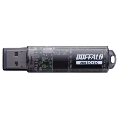 ■２点セット☆ポイント10倍■BUFFALO バッファローUSBメモリー USB3.0 32GB ブラック RUF3-C32GA-BK｜papyruscompany｜02