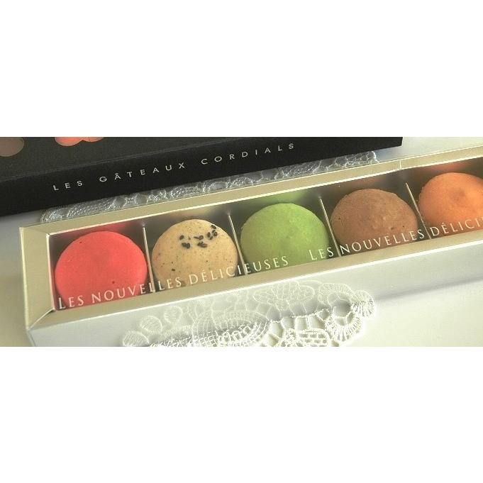 マカロン箱 マトリーク 5個用（1セット10枚入） : パケドゥソレイユ