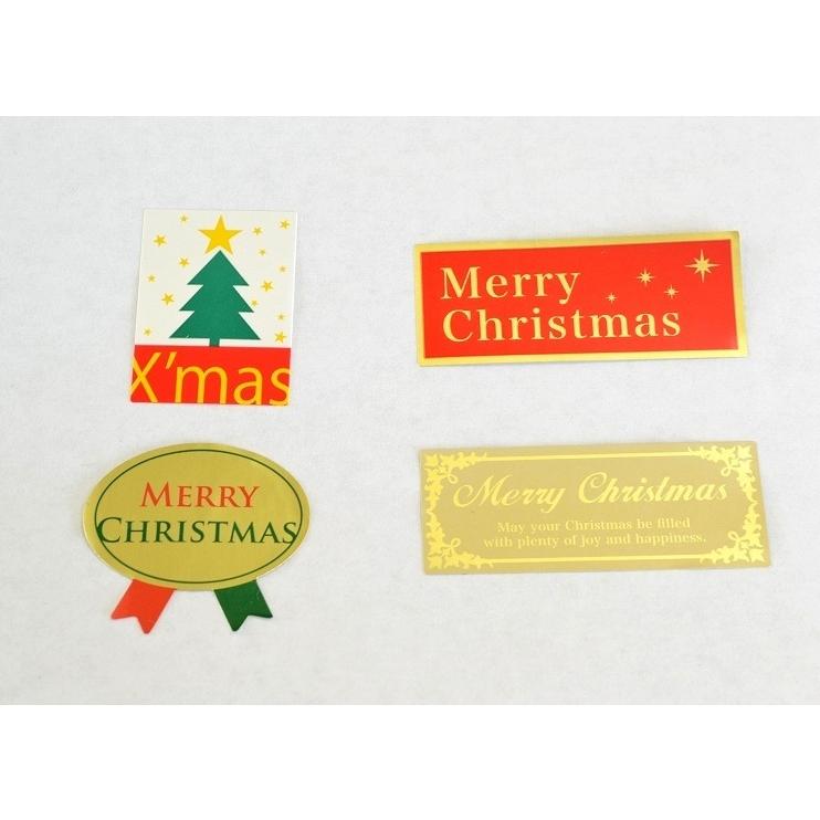 クリスマスシール リボン(1セット100枚入) : パケドゥソレイユ - 通販