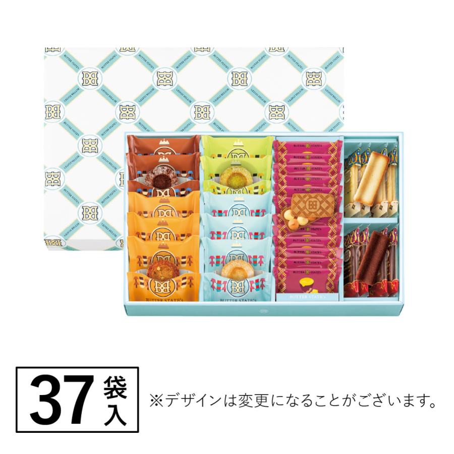 バターステイツコレクション 37袋入 | クッキー 個包装 | バターステイツ 公式 お取り寄せ おやつ バター スイーツ お土産 お菓子 おもたせ ご自宅用 ギフト | BUTTER STATE's | 12
