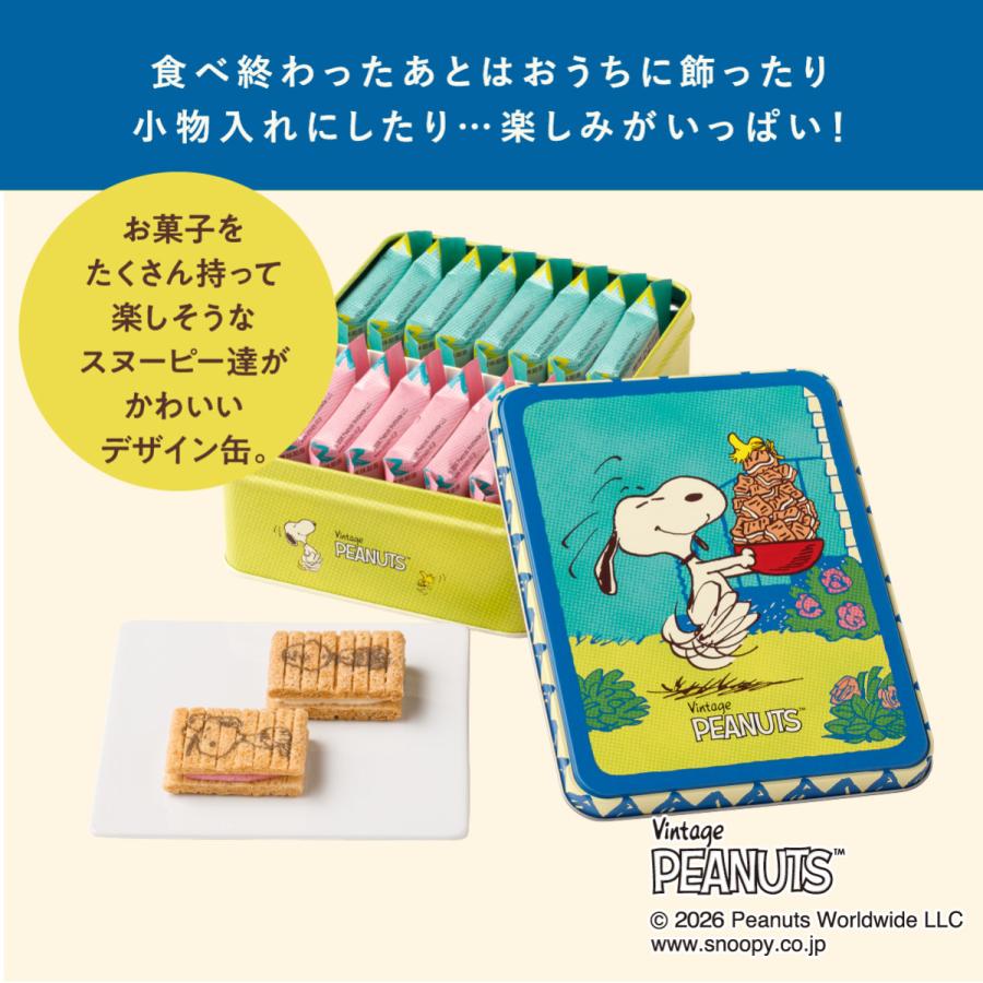 シュガーバターの木 スヌーピー 詰合せ 16個入 PEANUTS ピーナッツ