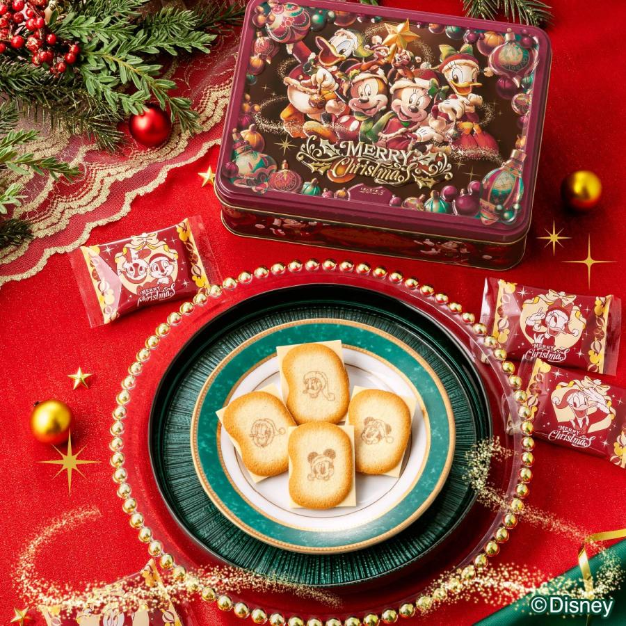 ミッキー＆フレンズ＜ クリスマス ＞/ショコラサンド「見ぃつけたっ」 26枚入 イヤープレートセット Disney 東京ばな奈 ギフト スイーツ お菓子 ディズニー | Disney | 04