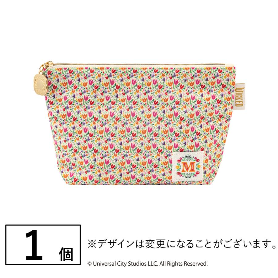 ウィキッド　コスメコレクションポーチ Casselini(キャセリーニ) 【WICKED× Casselini】刺繍ポーチ