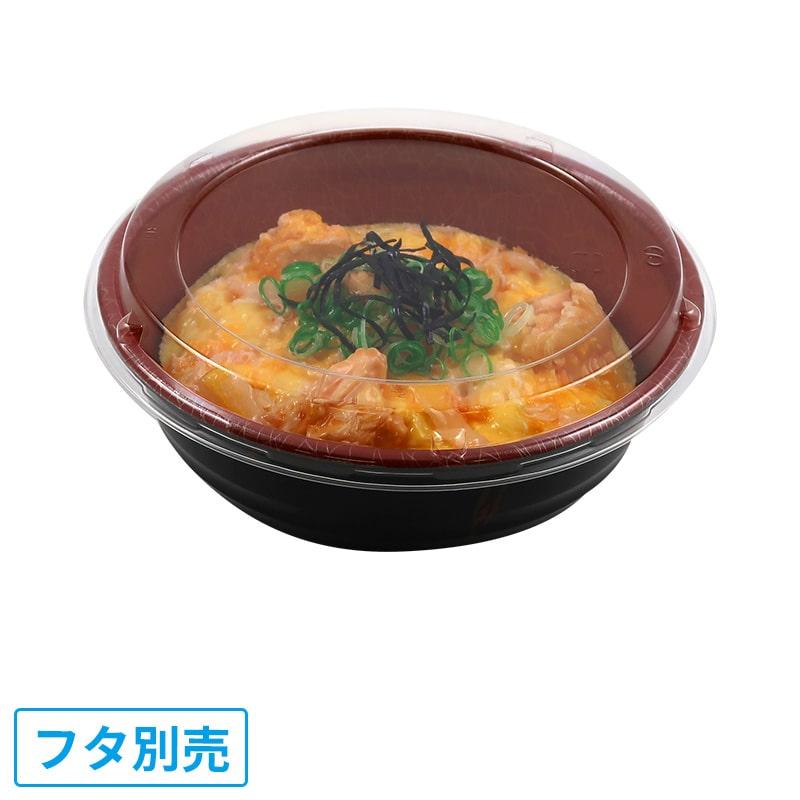 当日出荷対応 VK-362 丸丼中 本体 琉球[ケース800入] 使い捨て 重 容器 どんぶり 汁物 麺 ラーメン プラスチック容器 配達 デリバリー 持ち帰り テイクアウトの画像