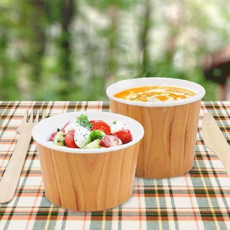 サンナップ Kino Paper 使い捨てスープカップ Pc 395 キノペーパースープカップ Sns映え おしゃれ 木目風 深型 396ml 1000個 Kinocup395 パケットポーチェ 通販 Yahoo ショッピング