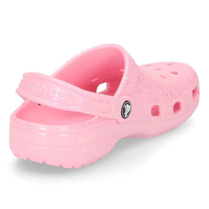 クロックス サンダル キッズ crocs 女の子 ピンク クラシック グリッター クロッグ クロッグサンダル CLASSIC GLITTER CLOG 206993 軽量 子供靴｜parade｜06