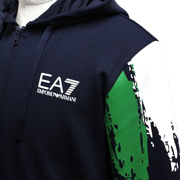 EMPORIO ARMANI エンポリオ アルマーニ EA7 パーカー メンズ ジップ
