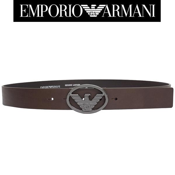 EMPORIO ARMANI エンポリオアルマーニ ベルト メンズ ブラウン サイズ 