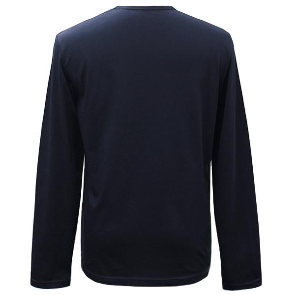 【エンポリオアルマーニ】新品タグ付き定価33,000円ネイビーロンT X L EMPORIO ARMANI エンポリオ アルマーニ Tシャツ メンズ ロンT 長袖