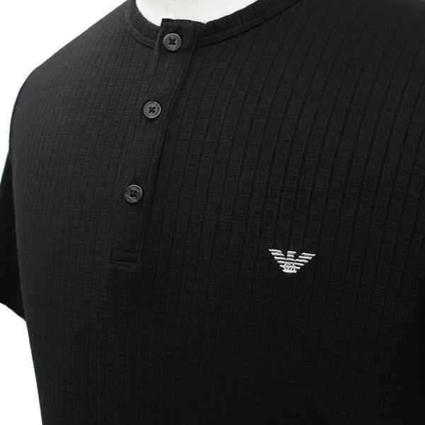 EMPORIO ARMANI エンポリオ アルマーニ Tシャツ メンズ 半袖 ヘンリー