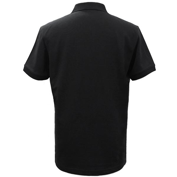 N*O様 【アルマーニ新品】EMPORIO ARMANI ブラック ポロシャツ EMPORIO ARMANI ポロシャツ 「エンポリオ アルマーニ」ポロシャツ