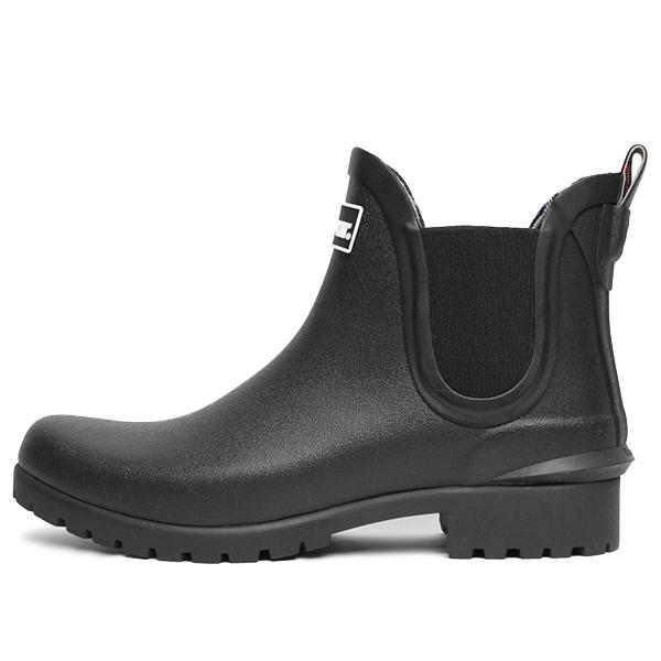 Barbour バブアー レインブーツ ブラック サイズ4 Barbour バブアー 靴 レディース レインブーツ サイズ 4 長靴