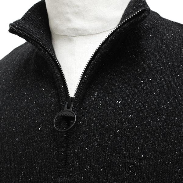 Barbour（バブアー） セーター メンズ ニット ハーフジップ 長袖