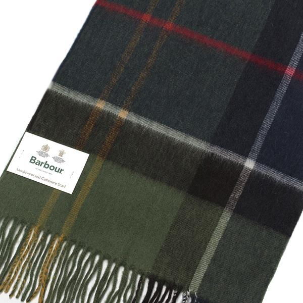 Barbour（バブアー）タータンチェック マフラー 緑 ウール タータンチェック マフラー｜アクセサリー｜バブアー公式
