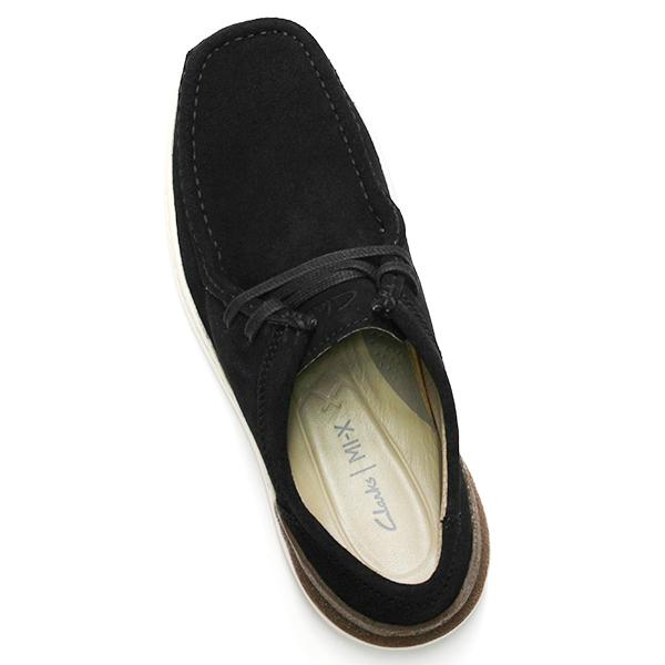 Clarks クラークス 靴 メンズ ワラビー スニーカー ブラック 9 1/2 M 