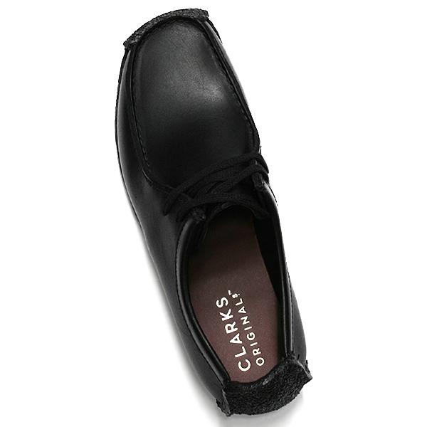 クラークス　ナタリー　メンズ8（25㎝） Natalie / メンズ ナタリー （ブラックレザー） -Clarks
