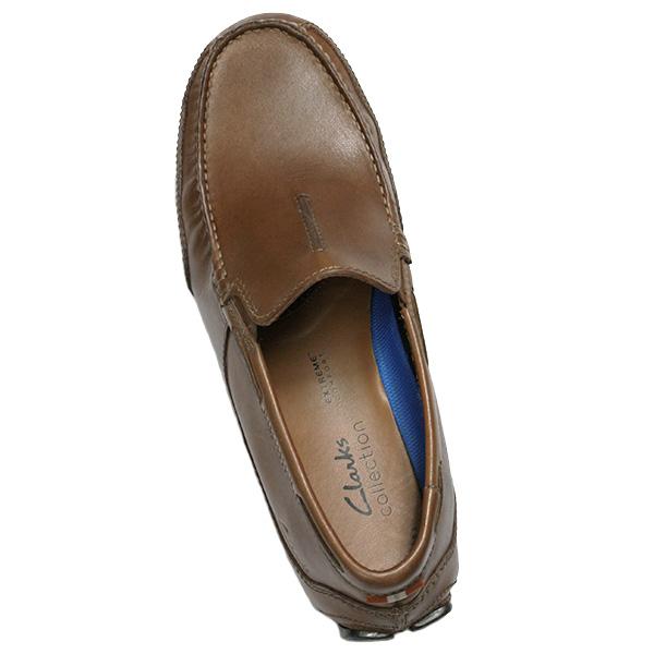 クラークス　Clarks (8.5) ヴァンプローファー　ドライビングシューズ Clarks クラークス ドライビングシューズ ホワイトレザー