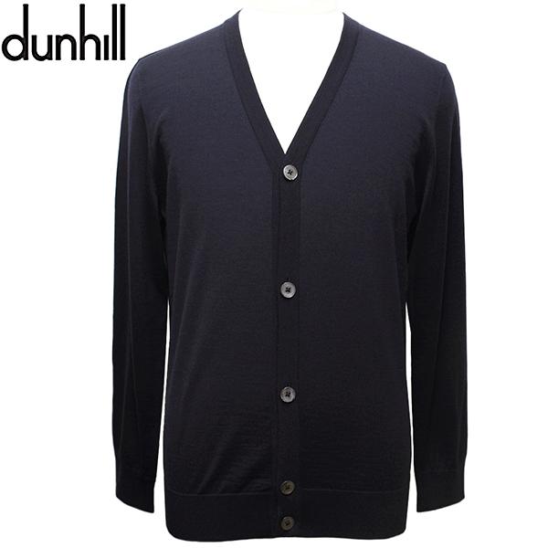 ダンヒル カーディガン ニット メンズ ネイビー 紙タグ無 サイズM DUNHILL 新品 | dunhill