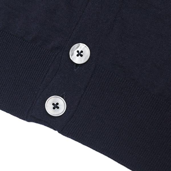 ダンヒル カーディガン ニット メンズ ネイビー 紙タグ無 サイズM DUNHILL 新品 | dunhill | 03