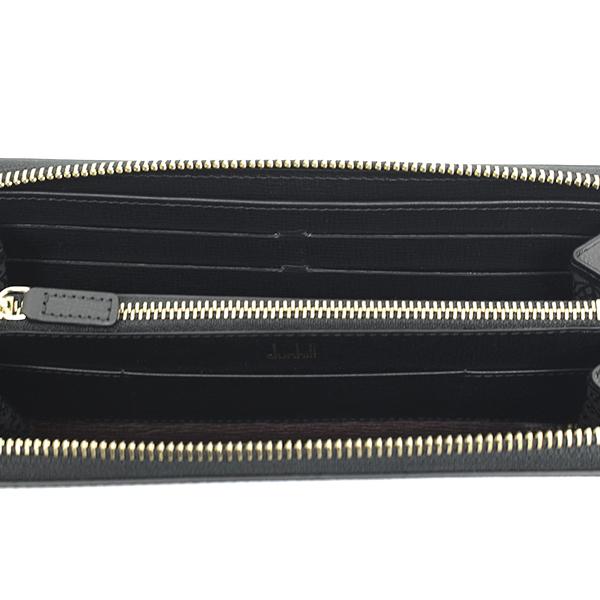 ダンヒル 財布 メンズ レディース 長財布 ラウンドファスナー DUNHILL DU22F2204MF001R 新品の画像