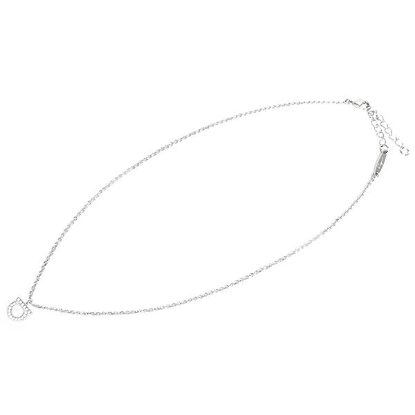 フェラガモ ラインストーン ネックレス 76-0131 国内即発 FERRAGAMO フェラガモ ネックレス レディース ラインストーン 76