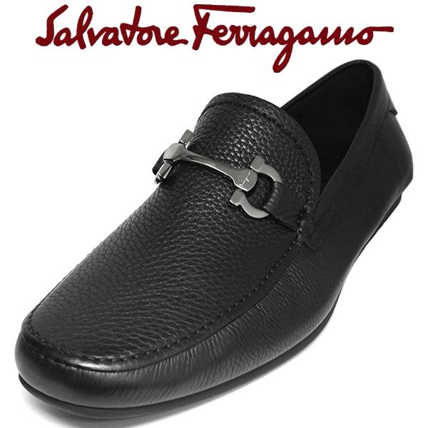 フェラガモ 靴 メンズ ドライビングシューズ ローファー サイズ 7EEE FERRAGAMO CANCUN2 新品