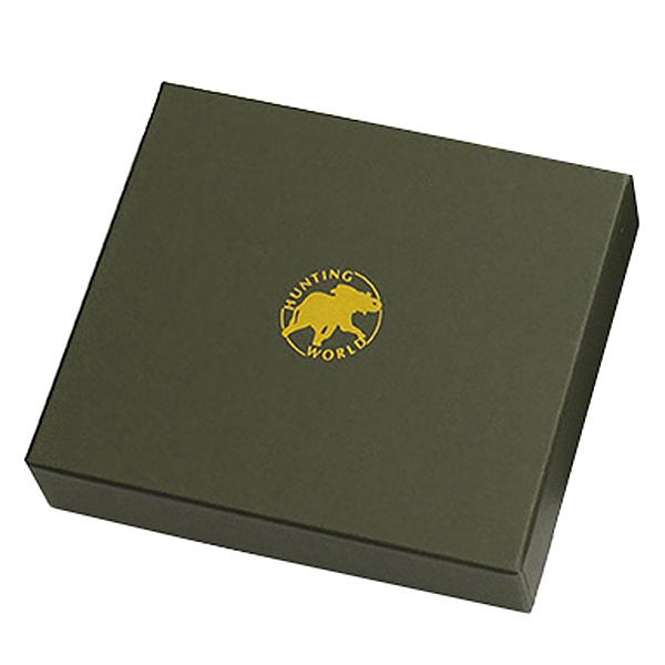 【美品】ハンティングワールド HUNTING WORLD三つ折り財布 ネイビー Hunting World ハンティングワールド HUNTING WORLD 財布 メンズ