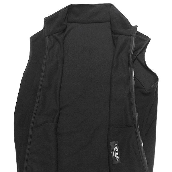 HYDROGEN ハイドロゲン ゴルフ ベスト メンズ フリース ジップアップ