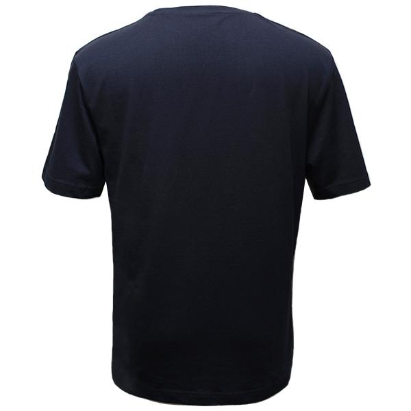 ハイドロゲン Tシャツ メンズ 半袖 ティーシャツ カットソー ネイビー サイズXL HYDROGEN DT0006 013 新品｜paradis2｜02
