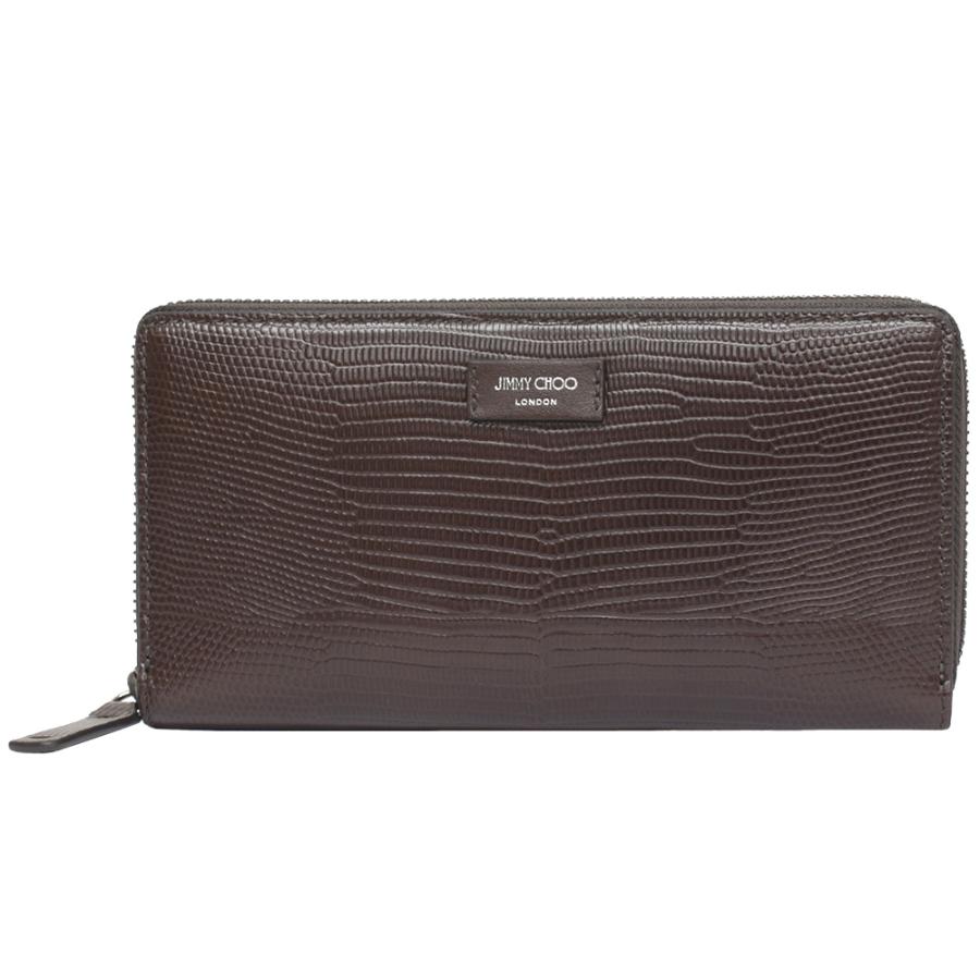 未使用 JIMMY CHOO ジミーチュウ PHELIX ラウンドジップ 長財布 JIMMY CHOO（ジミーチュウ） 財布 メンズ レディース 長財布 ラウンド
