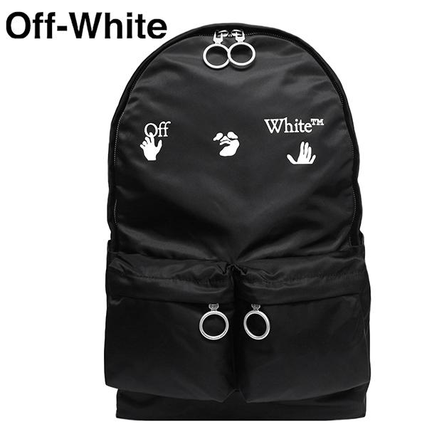未使用品 Off-White オフホワイトリュック バックパックブラック系 off white（オフホワイト） バッグ メンズ バックパック リュック