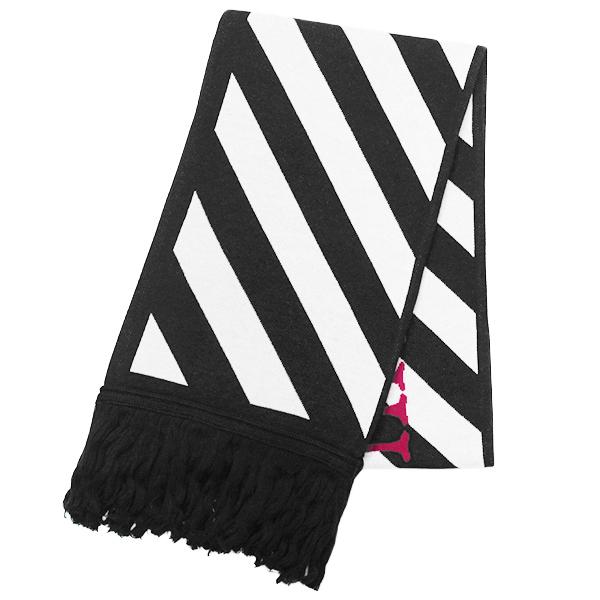 off white オフホワイト マフラー Off White OMMA001R21KNI002 1001 