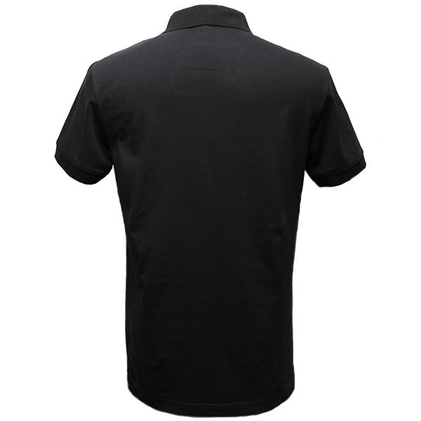 エンポリオ アルマーニ ポロシャツ メンズ 半袖 鹿の子 ブラック