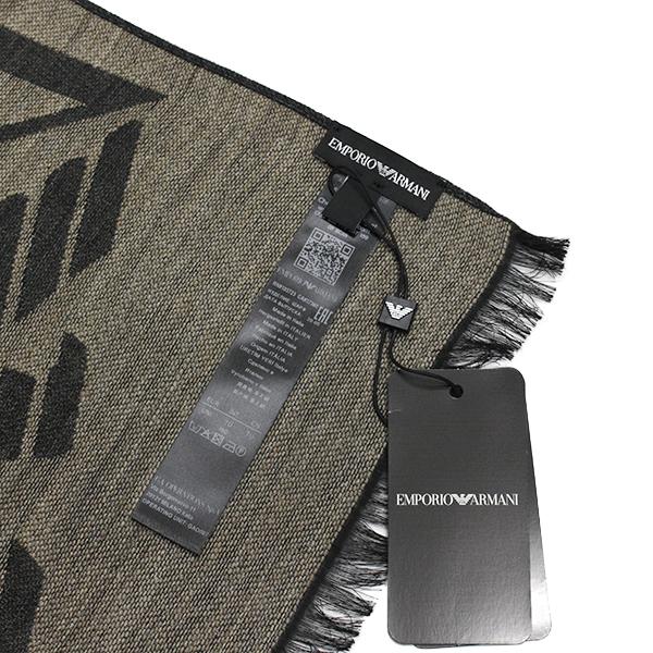 EMPORIO ARMANI エンポリオ アルマーニ ストール マフラー メンズ