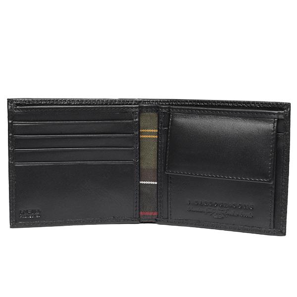 バブアー Barbour メンズ 2つ折り財布 MLG0059 BK11 : barbour028 