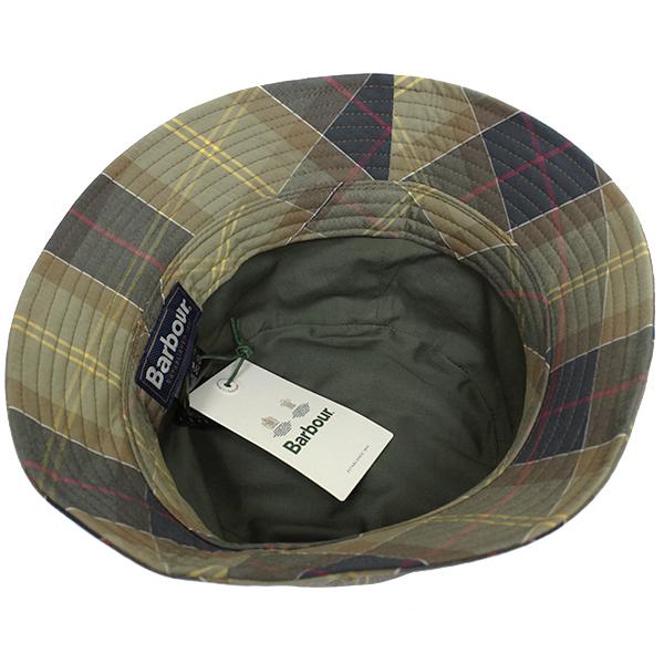 Barbour(バブアー)タータンチェックハット Barbour（バブアー） ワックス コットン スポーツ ハット バケット