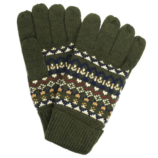 Barbour（バブアー） グローブ 手袋 メンズ ニット MGL0148 : ブランド