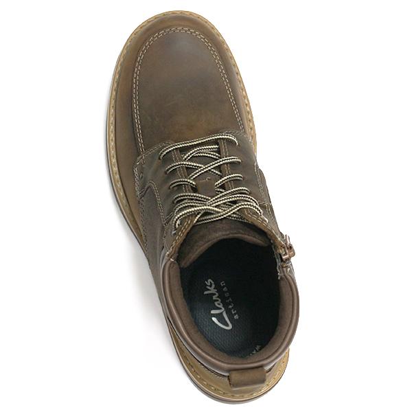 Clarks（クラークス） 靴 メンズ ブーツ サイドジップ レースアップ