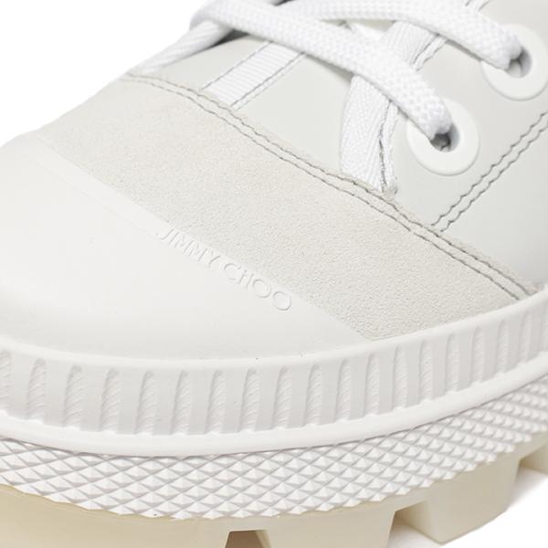 JIMMY CHOO（ジミーチュウ） スニーカー メンズ ハイカット 靴 レザー