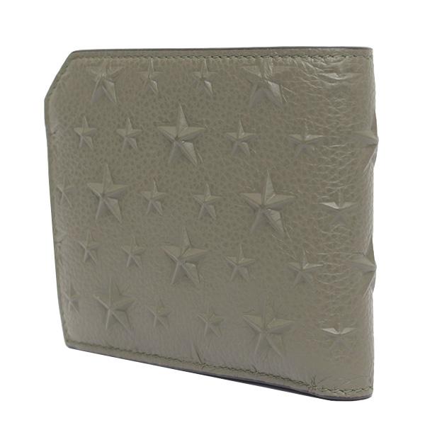 JIMMY CHOO ダークグリーン 二つ折り財布 org.jpg