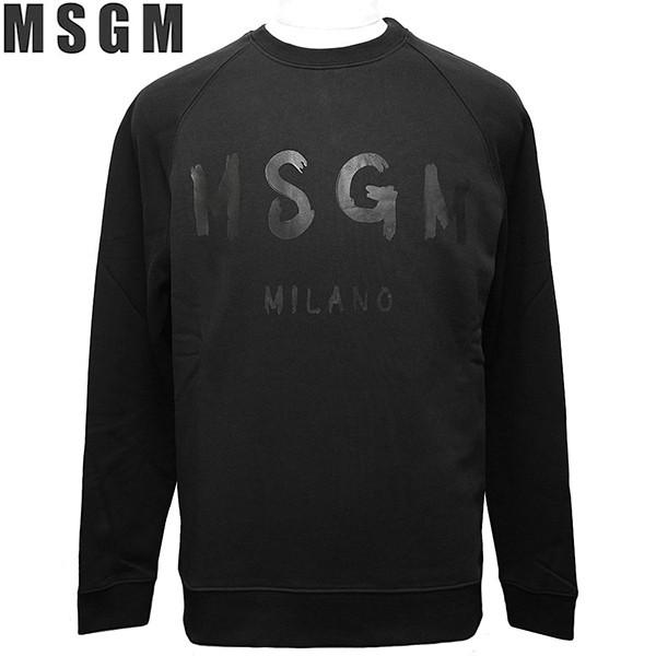 エムエスジーエム MSGM トレーナー メンズ スウェット 2018秋冬新作 2540MM104 184799 99 | 