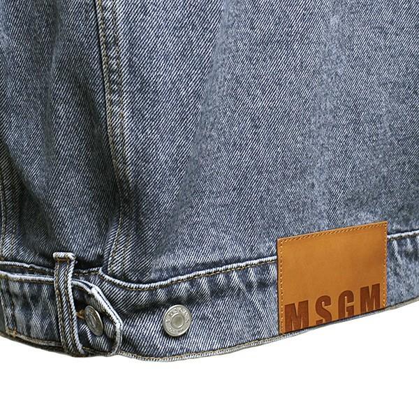 エムエスジーエム MSGM デニム ジャケット メンズ Gジャン