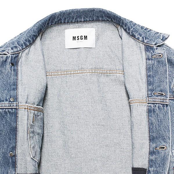 エムエスジーエム MSGM デニム ジャケット メンズ Gジャン