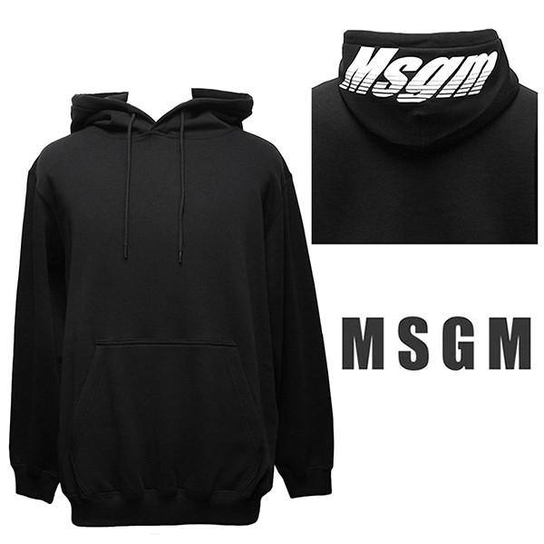 エムエスジーエム MSGM プルオーバー パーカー メンズ スウェット 2019秋冬新作 2740MM76 | MSGM